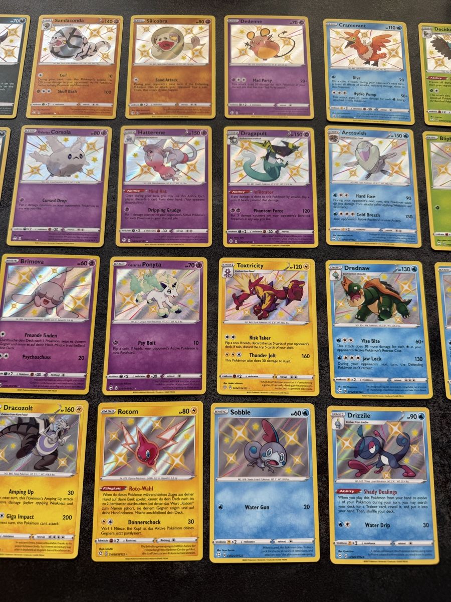 Pokémon Sammelbilder & Trading cards: Pokémon Baby Shiny Sammlung - 27 Stück – Gebraucht aus Kaiseraugst von 420n 2