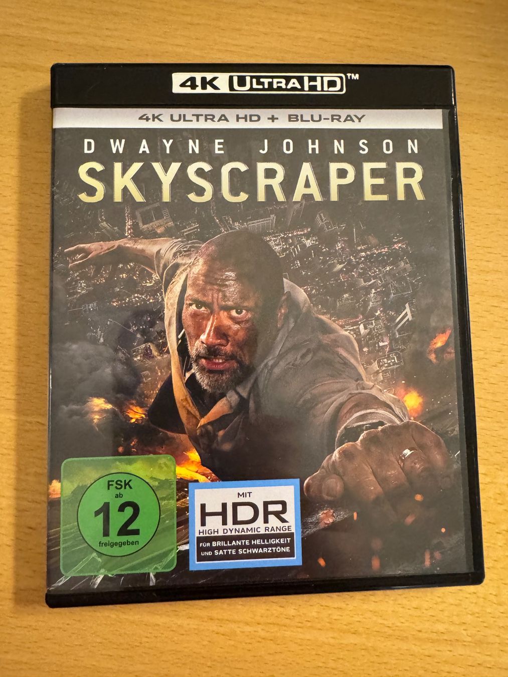 Tutti i DVDs: Dwayne Johnson Skyscraper 4k UHD Blu Ray – Usato da Schwerzenbach venduto da ste_pp82