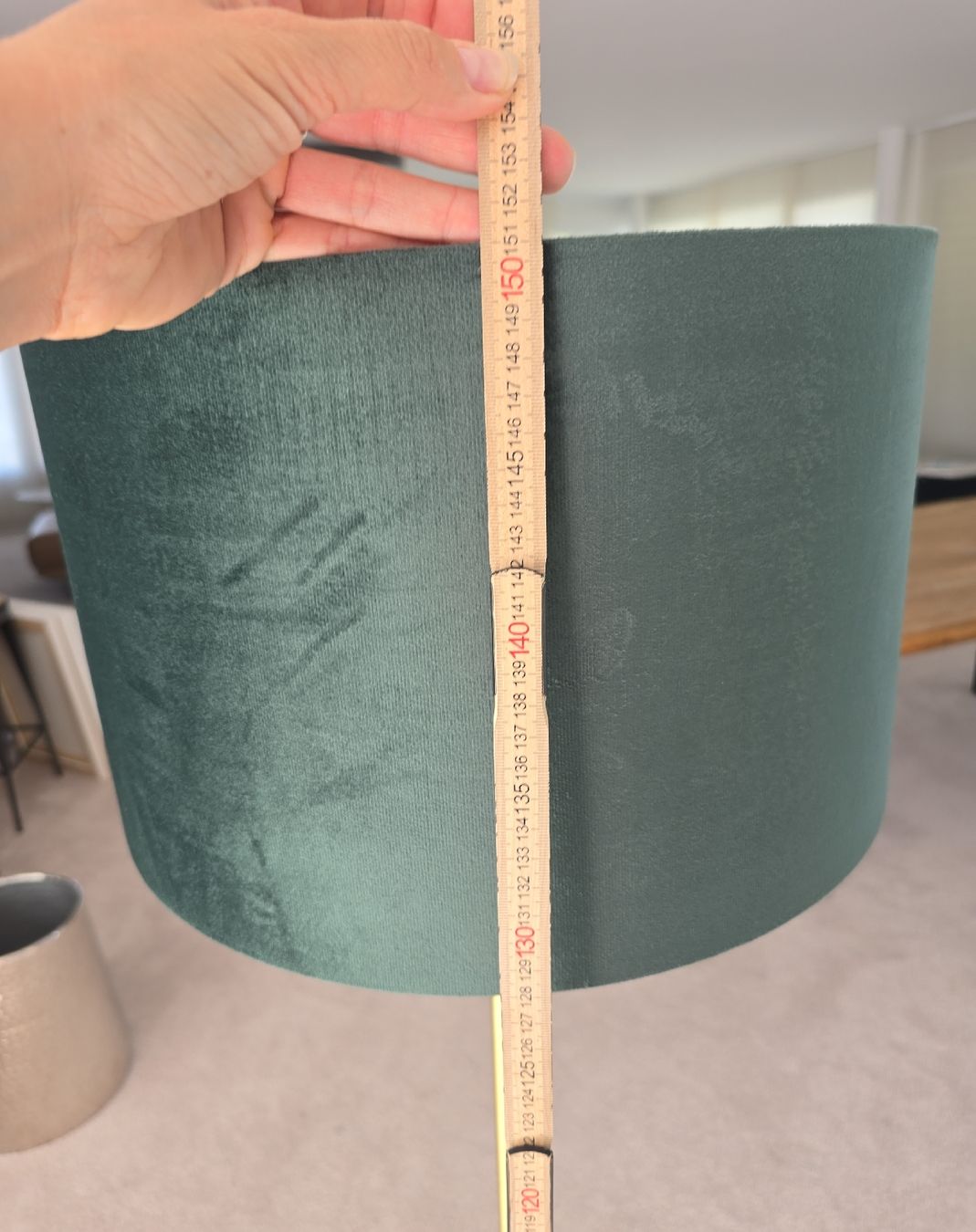 Lampes: Stehlampe Samt – D'occasion à Stein am Rhein par dom_k28v 1