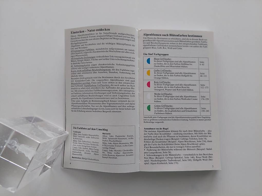 Bücher: GU Naturführer Alpenblumen – Gebraucht aus Balm b. Günsberg von rob_smj8 2