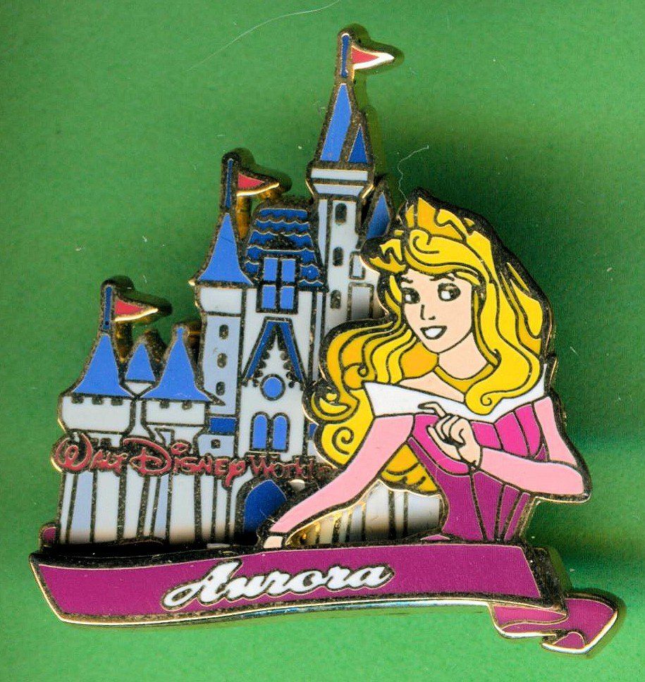 Disney Placchette & Badge: DISNEY  Aurora  Walt Disney World – Usato da Winterthur venduto da Sammleroase