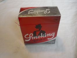 1Karton a Smoking silber King Size Rolling papers