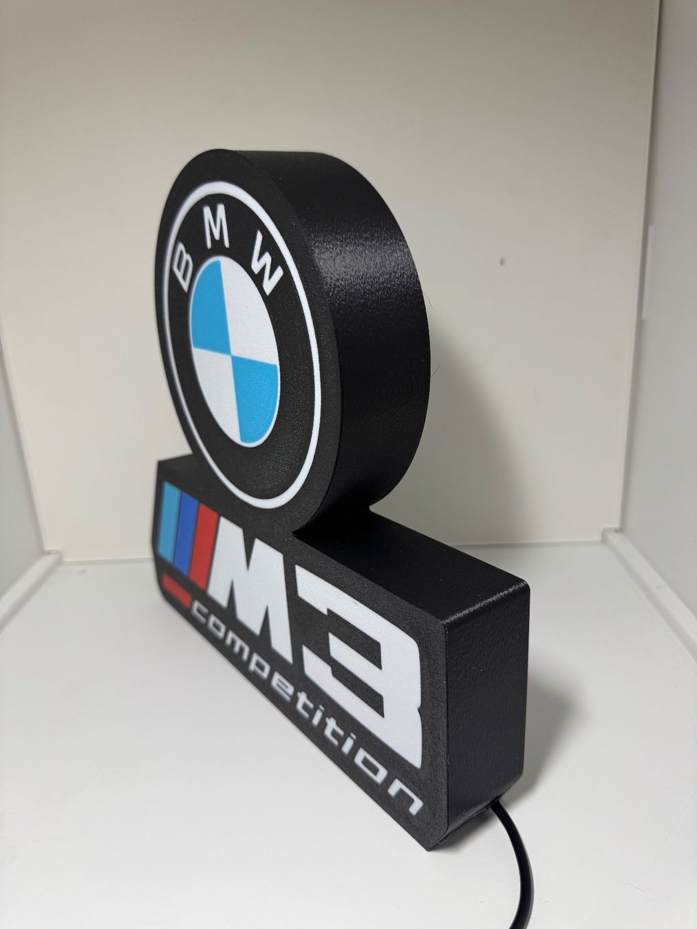 Lampade: Lightbox lumière led BMW Competition – Nuovo (secondo la descrizione) da Vicques venduto da PAMB3D 4