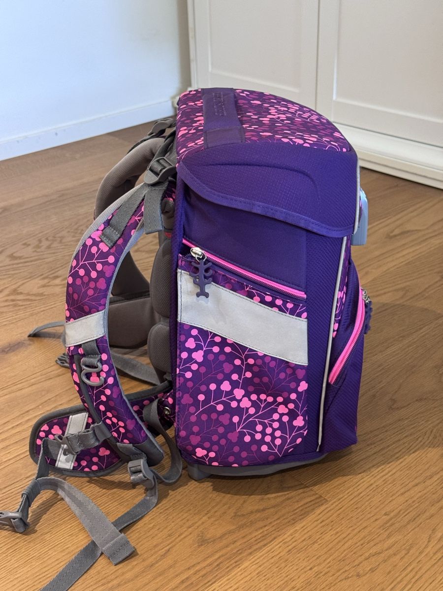 Kindertaschen: Step by Step Schulrucksack Easy Grow lila/pink – Gebraucht aus Wolfhausen von Donatius777 1