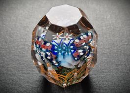 Art glas Paperweight / Briefbeschwerer
