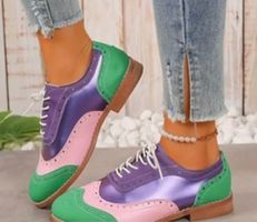 MUST HAVE - edle Oxford Styl Damenschuhe, Gr. 39