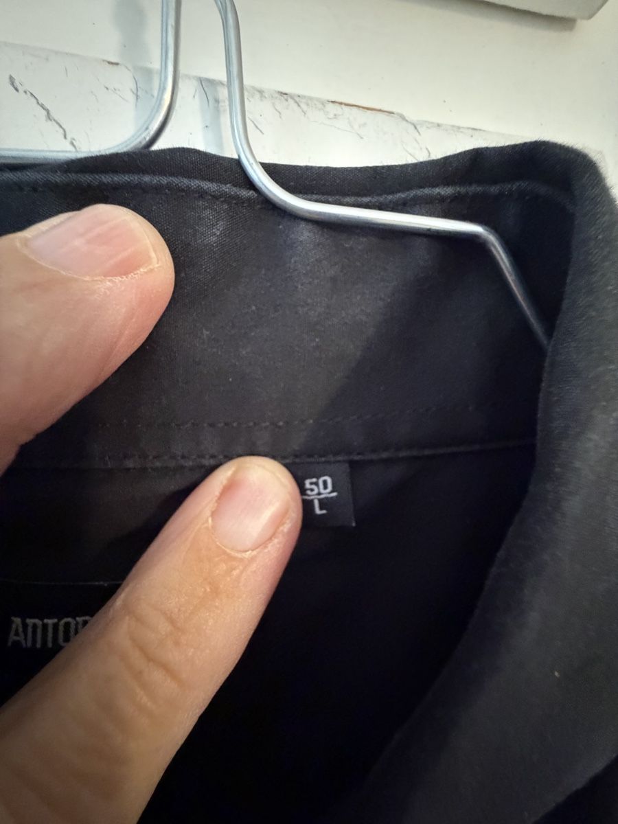 Camicie: Camicia Antony Morato nera taglia 50 L cotone elasticizzato – Usato da Lugano venduto da can_xdd8 3