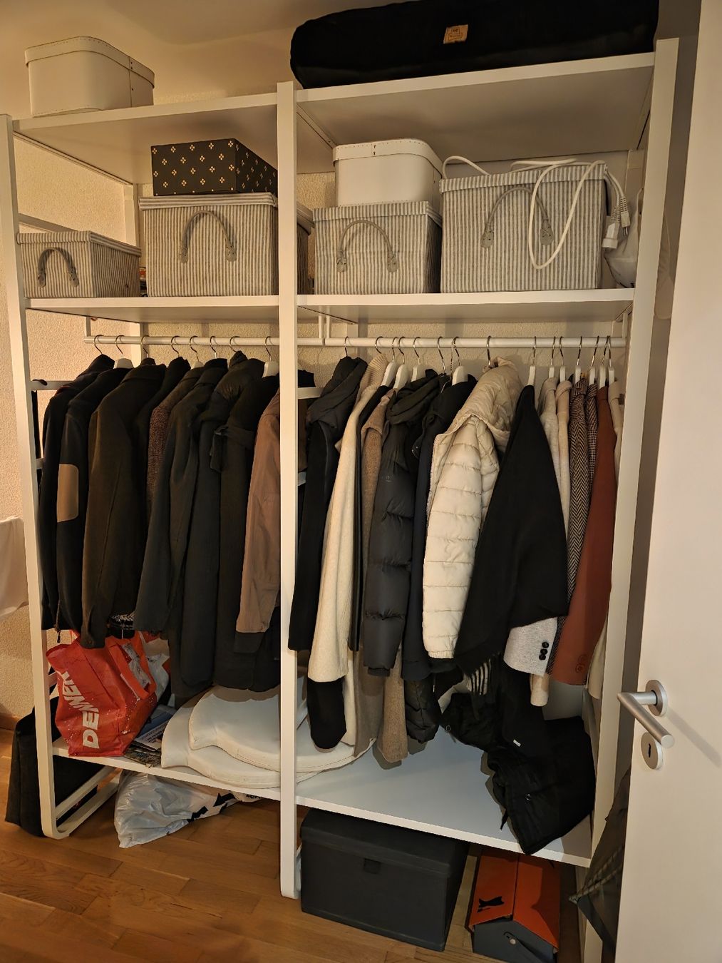 Ikea Garderobe: ELVARLI SCHRANKSYSTEM IKEA – Gebraucht aus Illnau von miracle13