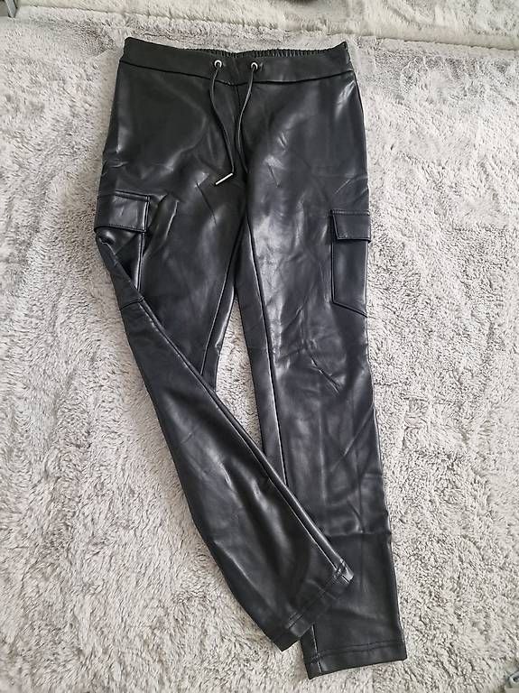 Leggings: Schwarze Leder Leggins – Nuovo e nell'imballaggio originale da Oberuzwil venduto da sam_l6bb