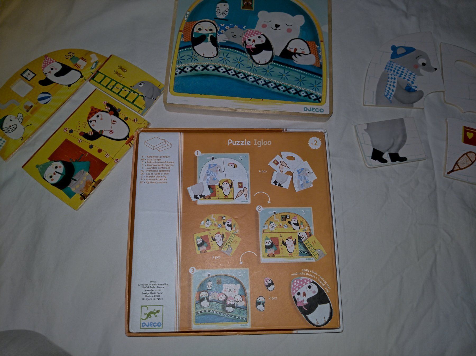 Djeco Puzzle: Puzzle en trois niveaux – Usato da Les bois venduto da Steph-tigrou 2