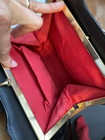 Lackleder Vintage Tasche