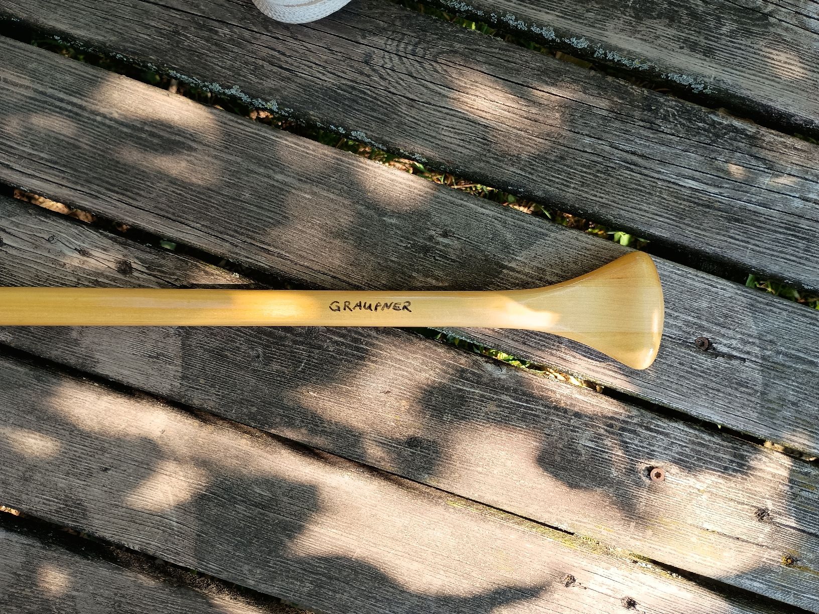 Schlauchboote, Kajaks & Kanus: Kinder Kanu Stechpaddel Grey Owl Holz – Gebraucht aus Zürich von mar_79qm 2
