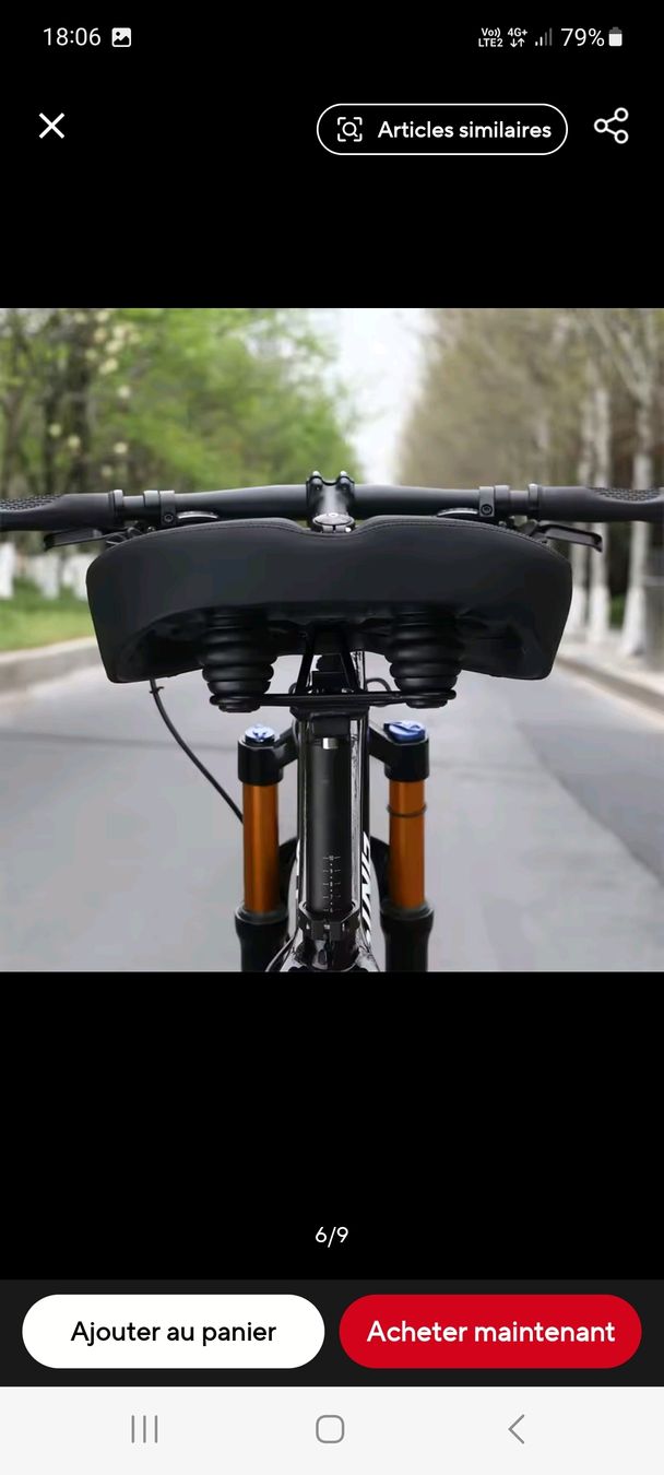 Pièces détachées: selle de vélo extra-large neuf – Neuf (Voir description) à La Chaux-De-Fonds par titi117suisse 4