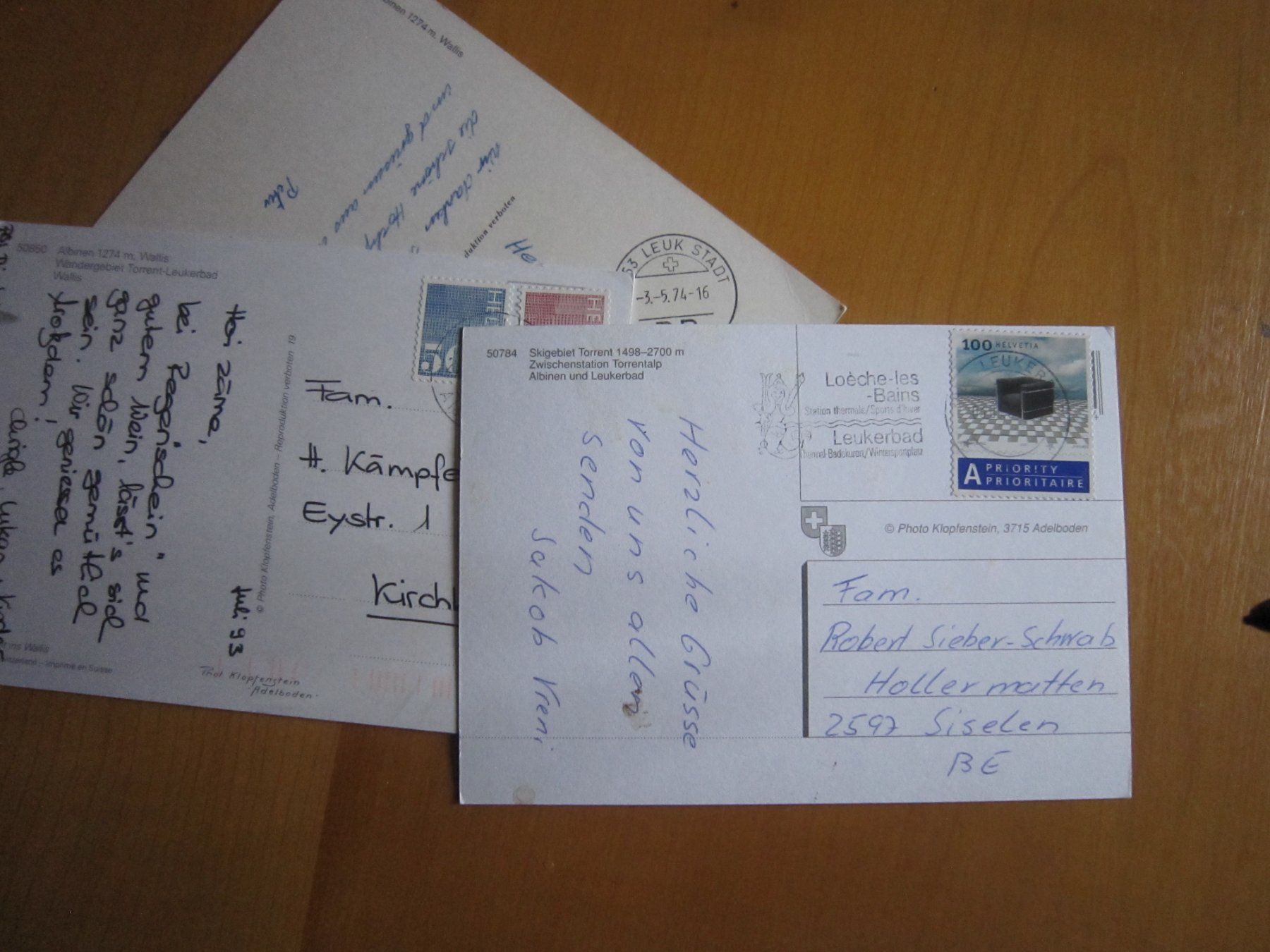 Cartoline postali: Schöne Postkarten ALBINIEN – Usato da Gordola venduto da Polentaefung 4