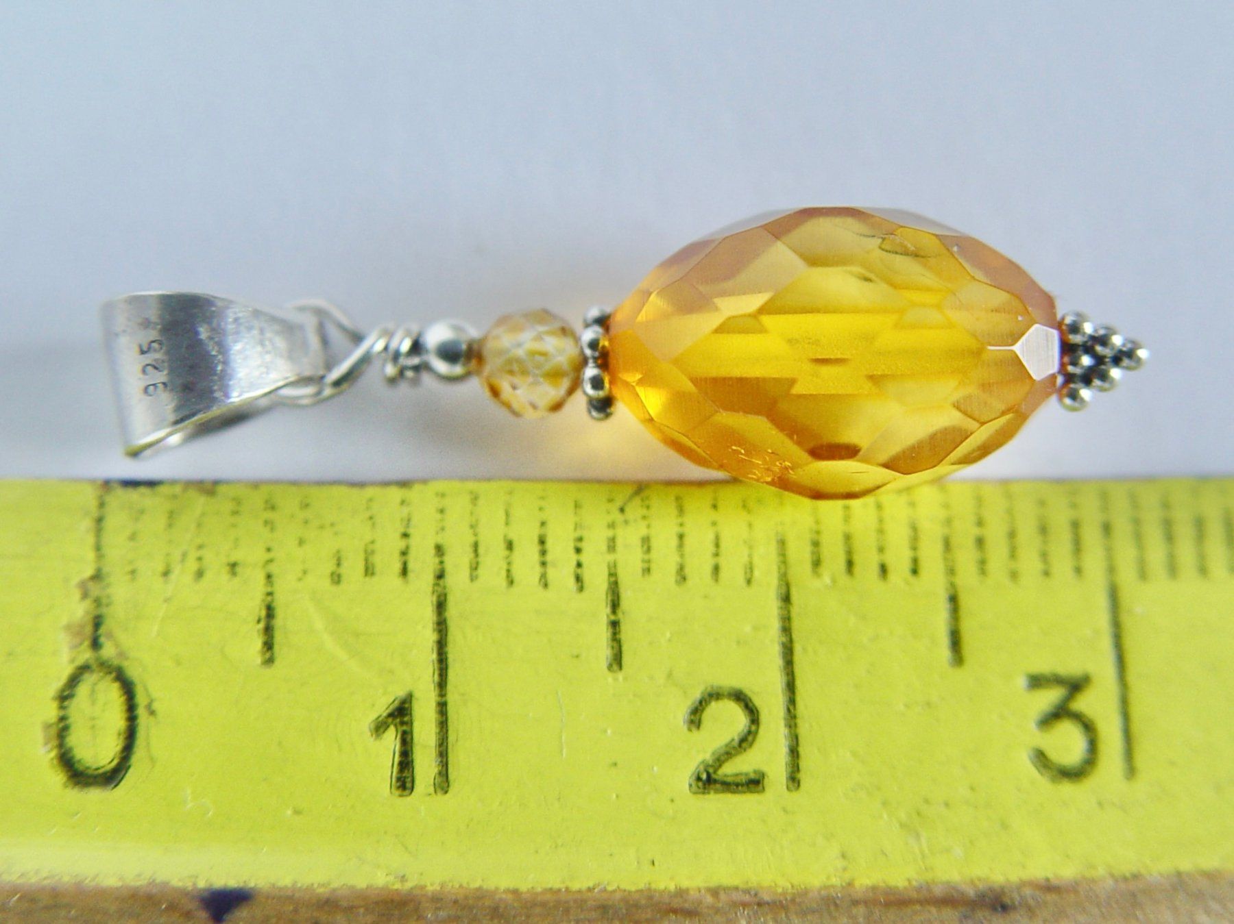 Pendentifs: Anhänger aus Silber 925 mit Bernstein – D'occasion à Henggart par gernli 3