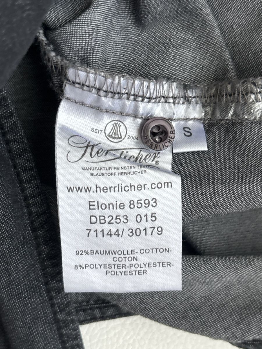Herrlicher Camicette: Bluse Herrlicher Elonie Dunkelgrau Grösse S – Usato da Zofingen venduto da MasterPCI 5