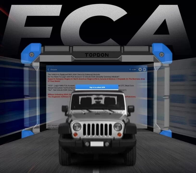 Software: TOPDON FCA Security Gateway Freischaltung Service Lizenz – Nuovo e nell'imballaggio originale da Malans GR venduto da BUYBEST-Schweiz 1