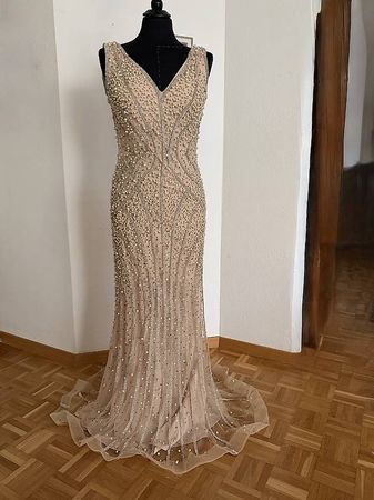 Elegantes Abendkleid Ballkleid Verlobungskleid Gr +- 38