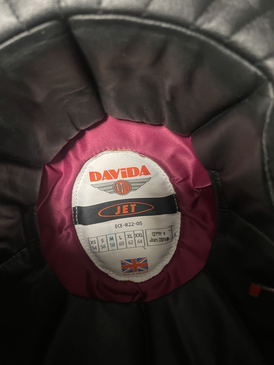 Helme & Visiere: Motorradhelm Davida Gr M  – Gebraucht aus Lausen von artehome 1