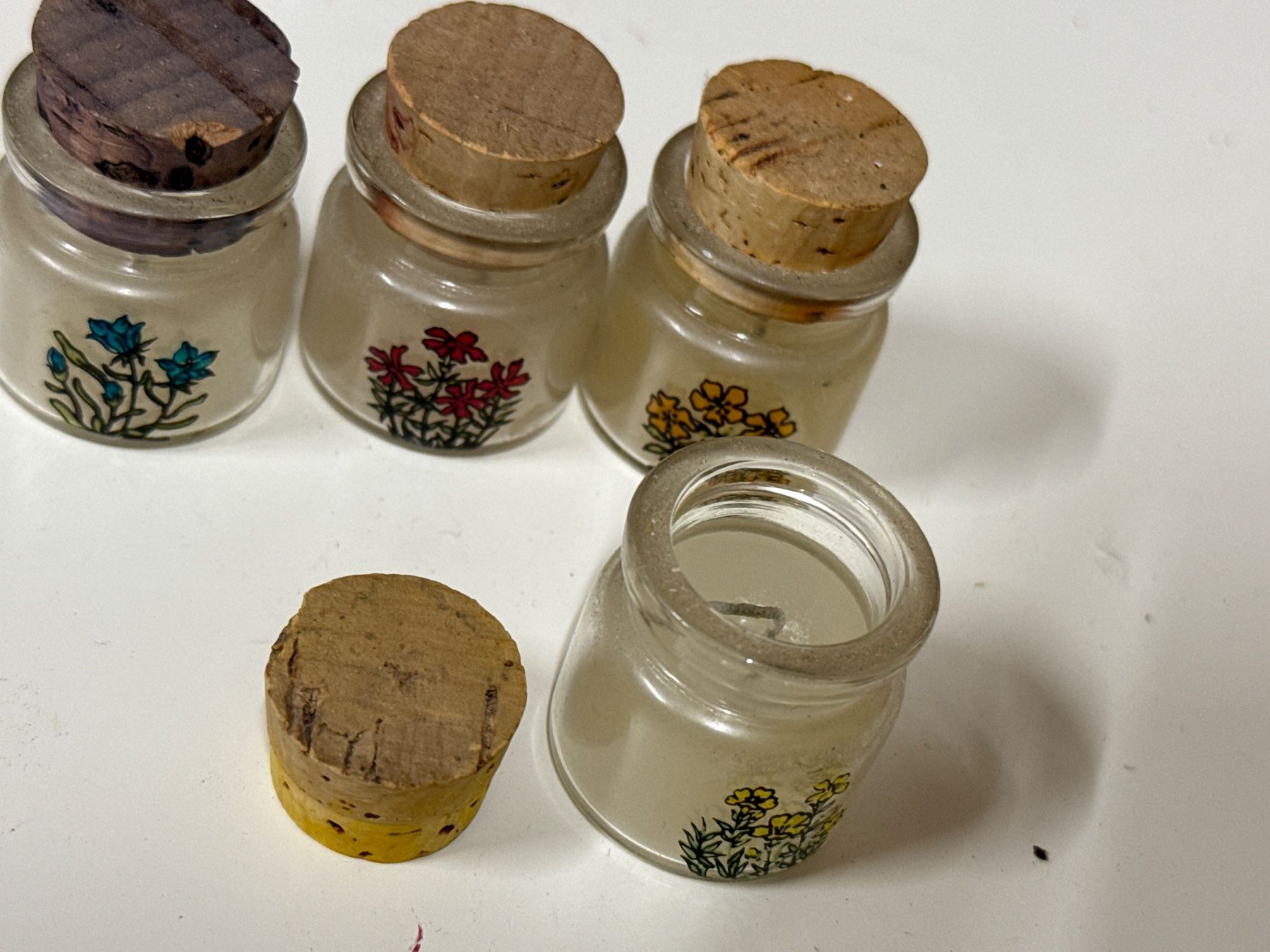 Candele: 4 Minikerzen im Glas, 4x3 cm – Usato da Amriswil venduto da used2use