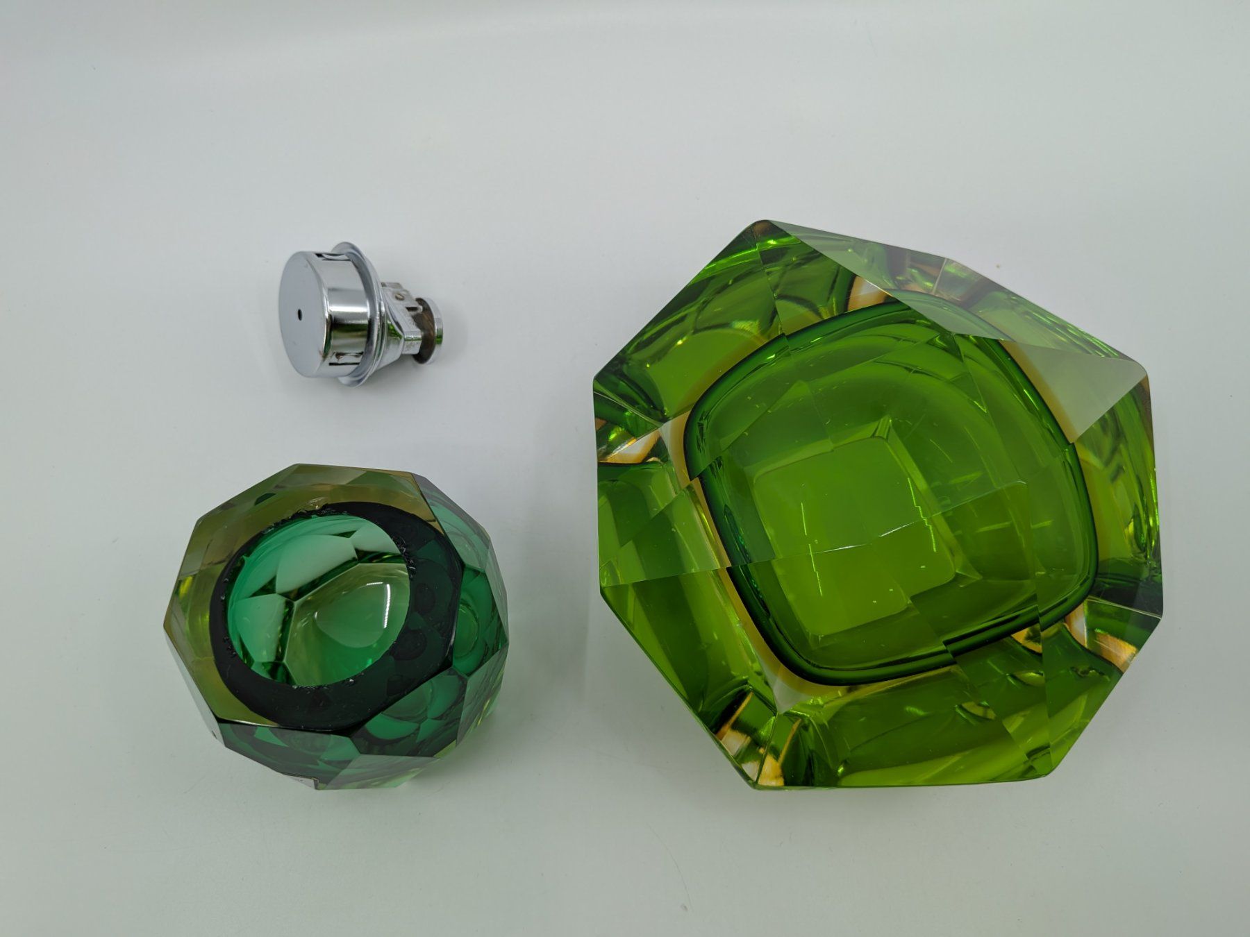 Murano Portacenere: Murano Feuerzeug und Schale Aschenbecher – Usato da Emmen venduto da Brockofsky 5