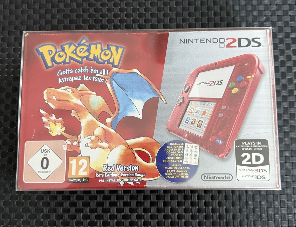 Nintendo Konsolen: Nintendo 2DS Pokemon Rote Edition mit OVP – Gebraucht aus Buchs SG von