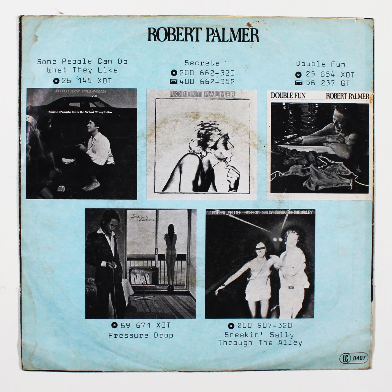 Dischi in vinile: 7" ROBERT PALMER - WHAT'S IT TAKE - POP HIT 1979! – Usato da Brüttisellen venduto da Collector-Corner 2