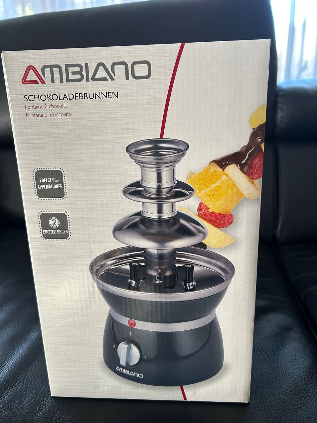Ambiano Küchengeräte: Schokoladenbrunnen – Neu und originalverpackt aus Kirchberg SG von anfama