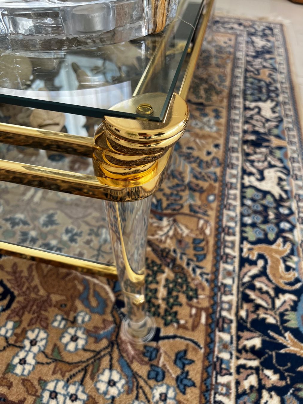 Tavoli: Eleganter Glas-Couchtisch Sofatisch Tisch – Usato da St. Gallen venduto da den_xnp2 2
