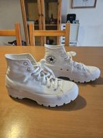 weisse Converse chunky Sohle Grösse 38
