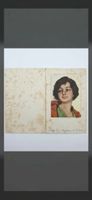 vintage Handschrift-Menü – Titisee / St. Moritz (1930)