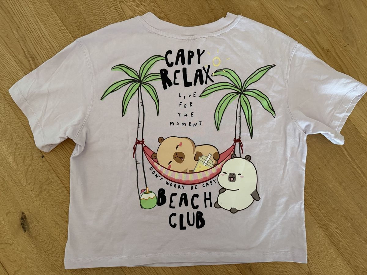 H&M Camicette, T-shirt & Top: Cooles TShirt Capyfun H&M – Nuovo (secondo la descrizione) da Mur (Vully) FR venduto da seaila 2