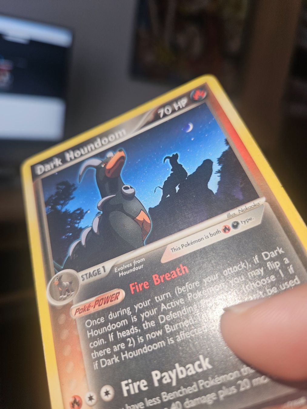 Pokémon Carte collezionabili: Dark Houndoom 37/109 EX TEAM ROCKET RETURNS (LP ENG) – Usato da Monte Carasso venduto da raj_wx77 2