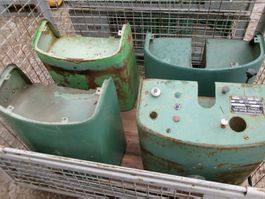 Bührer -Traktoren -Dieseltank