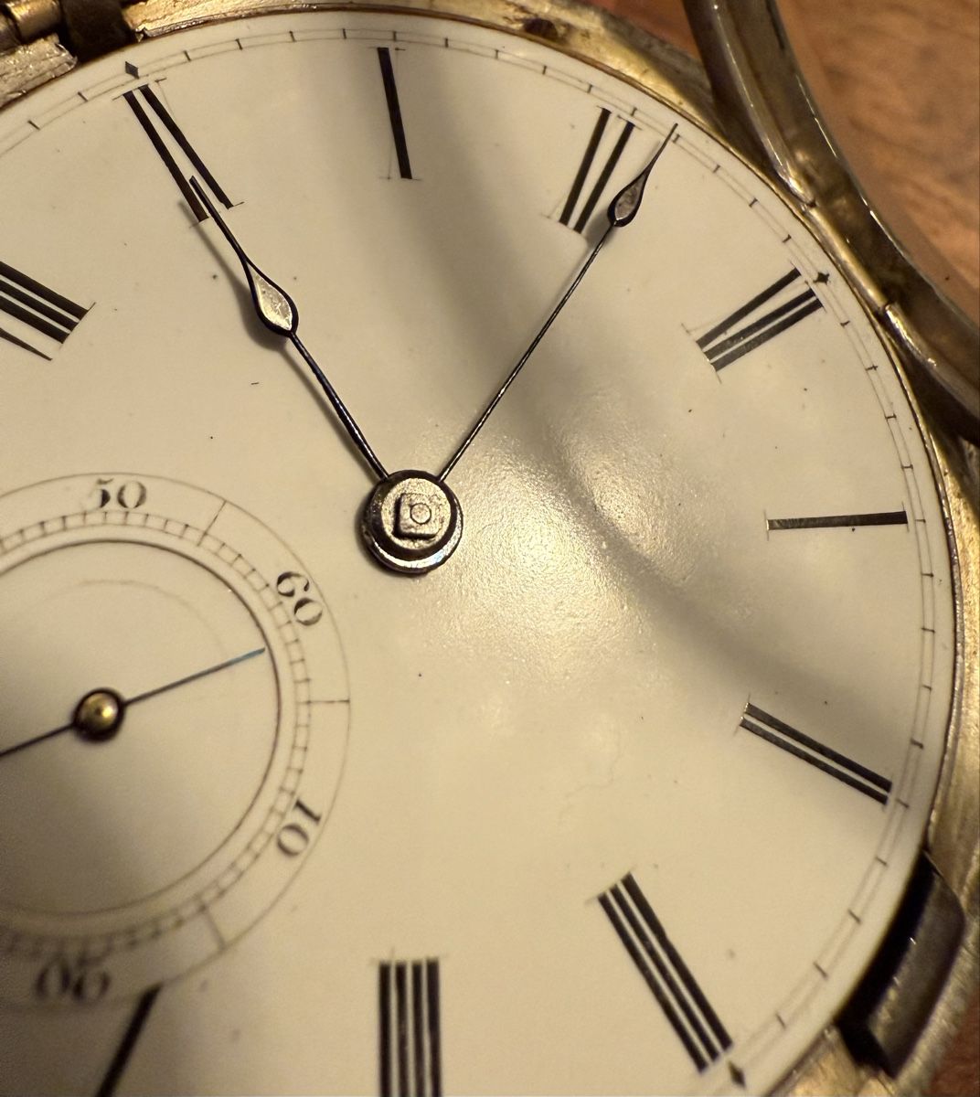 Orologi: Silver pocket watch, E.Howard & C.Rice, #6060, Roxbury, 1858 – Usato da Stäfa venduto da Uhrenthusiast 2