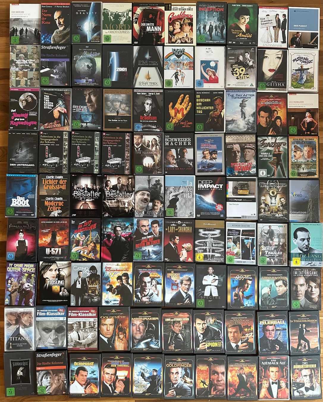 Tutti i DVDs: DVD Sammlung bestehend aus 90 Topfilmen – Usato da Schindellegi venduto da dan_vw5p