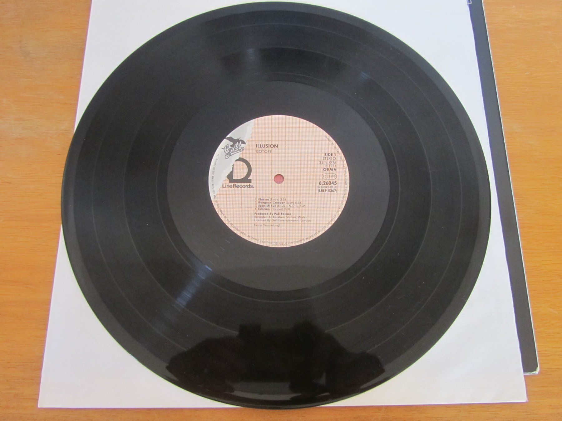 Dischi in vinile: ISOTOPE:  Illusion,   Fusion/Jazz-Rock – Usato da Seengen venduto da mikelele 2