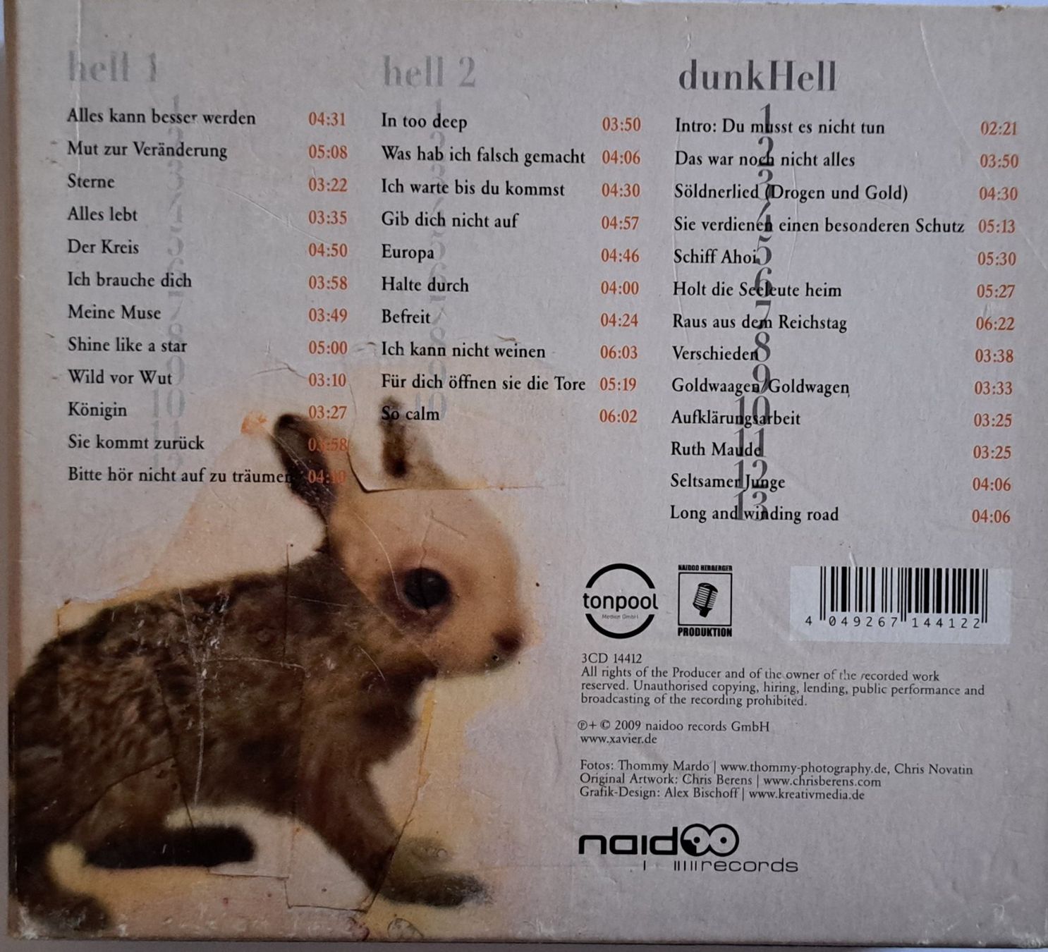 CD: XAVIER NAIDOO - ALLES KANN BESSER WERDEN - 3 CDs – Usato da Tenniken venduto da mik_6mxg 1