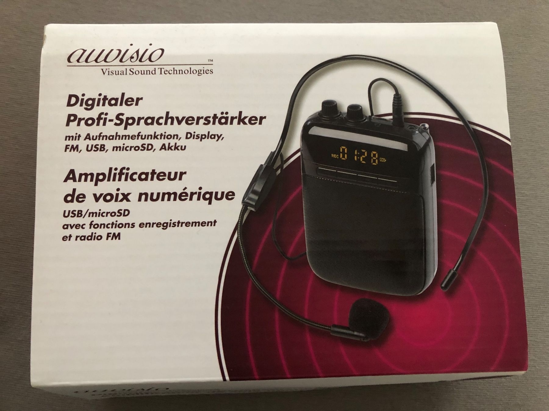 Amplificatori: Stimmverstärker neu – Nuovo e nell'imballaggio originale da Luzern venduto da Juhui06