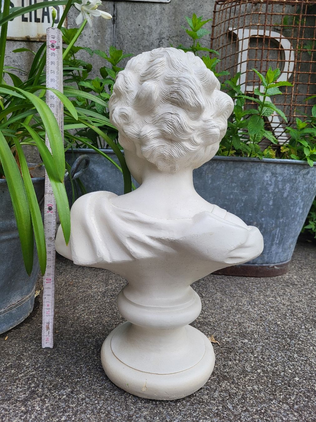 Sculture & Statue: büste, sabby chic, vintage. garten, deko, kinderbüste – Usato da Frutigen venduto da Tipp1 2