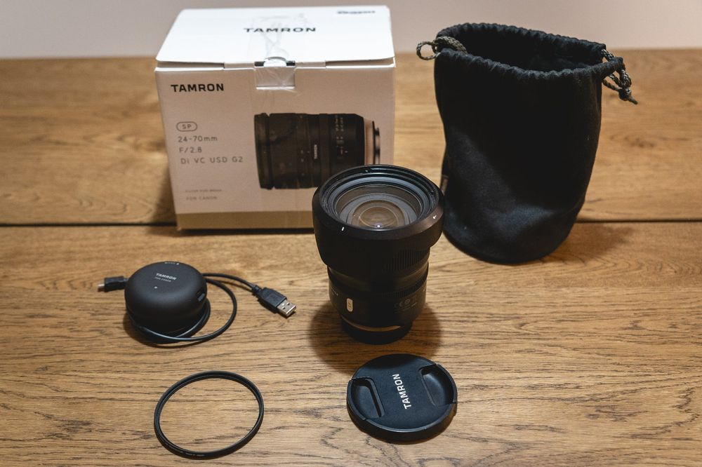Objectif Reflex Tamron SP 24-70mm f/2.8 Di VC USD G2 pour Canon EF - Zoom - Achat & prix