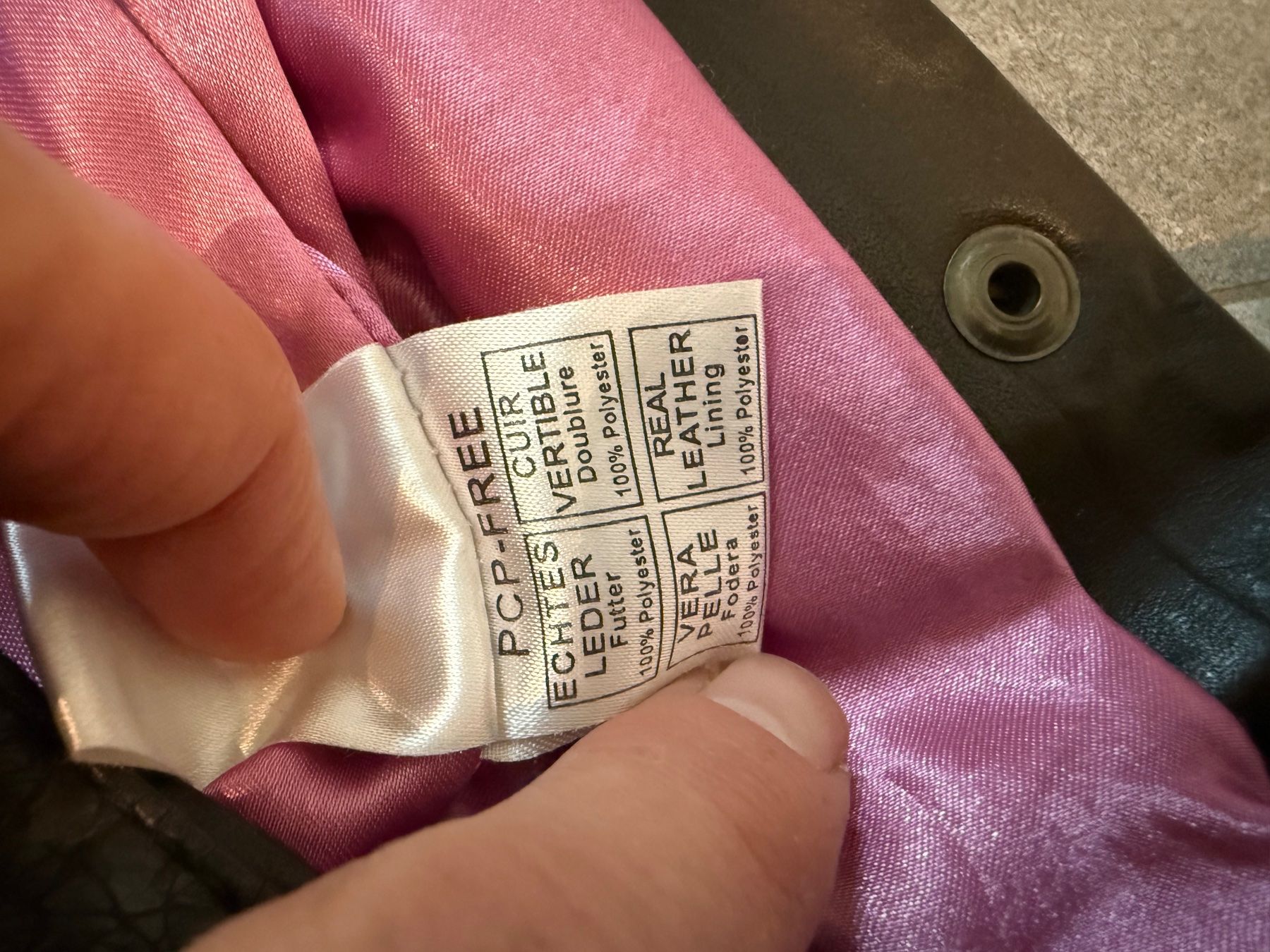Zebra Giacche: Echtlederjacke Bikerstyle dunkelbraun Gr. 36/38 – Nuovo (secondo la descrizione) da Oetwil an der Limmat venduto da Prinzaessli123 5