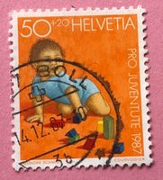 Nr.J 304 Kriechendes Kind Pro Juventute GESTEMPELT 1987  