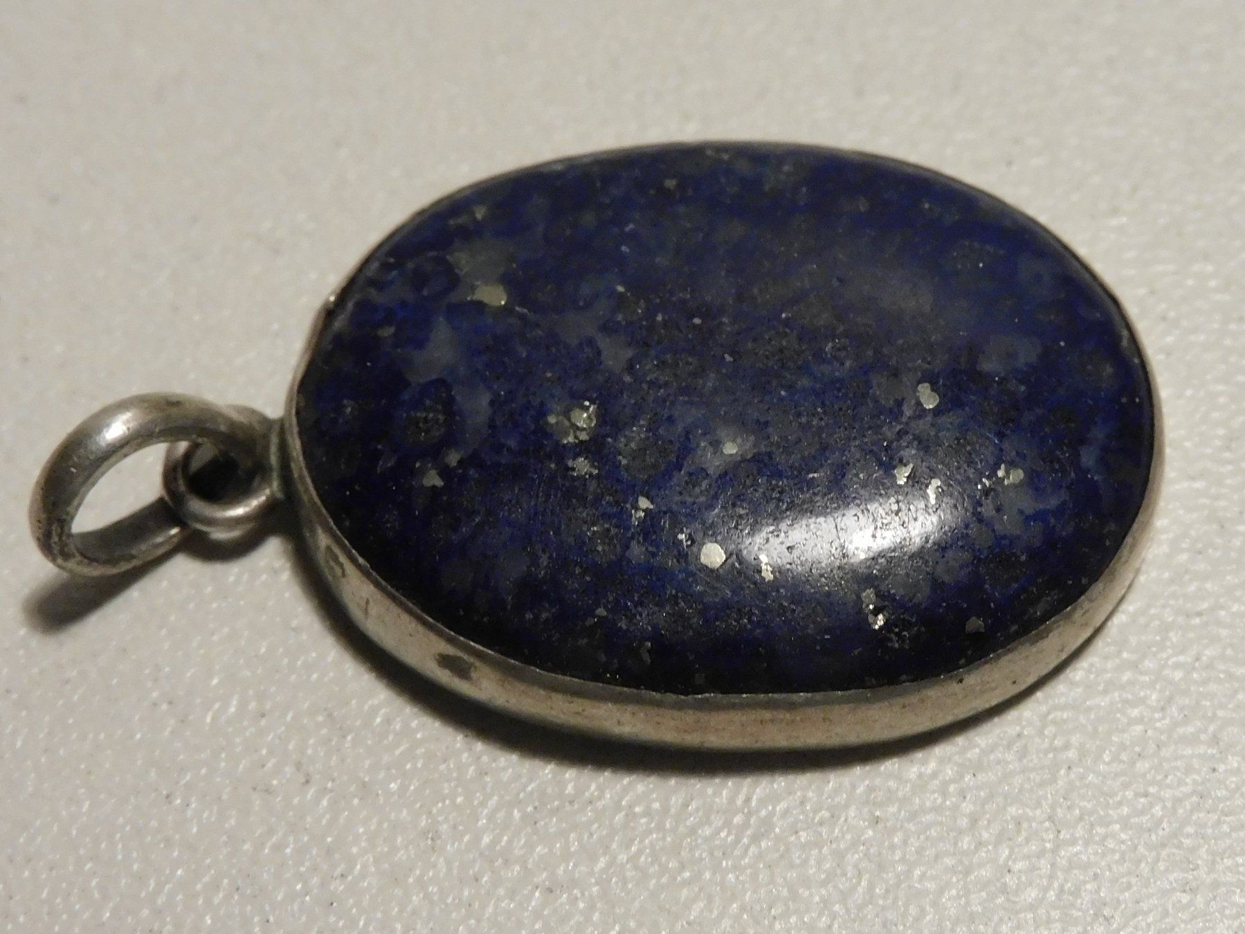 Pendentifs: Anhänger LapisLazuli oval Silber gebraucht – D'occasion à Sursee par 76 5