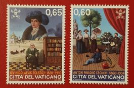 VATIKAN SCHRIFTSTELLER TOLSTOJ CECHOV 2010** POSTFRISCH