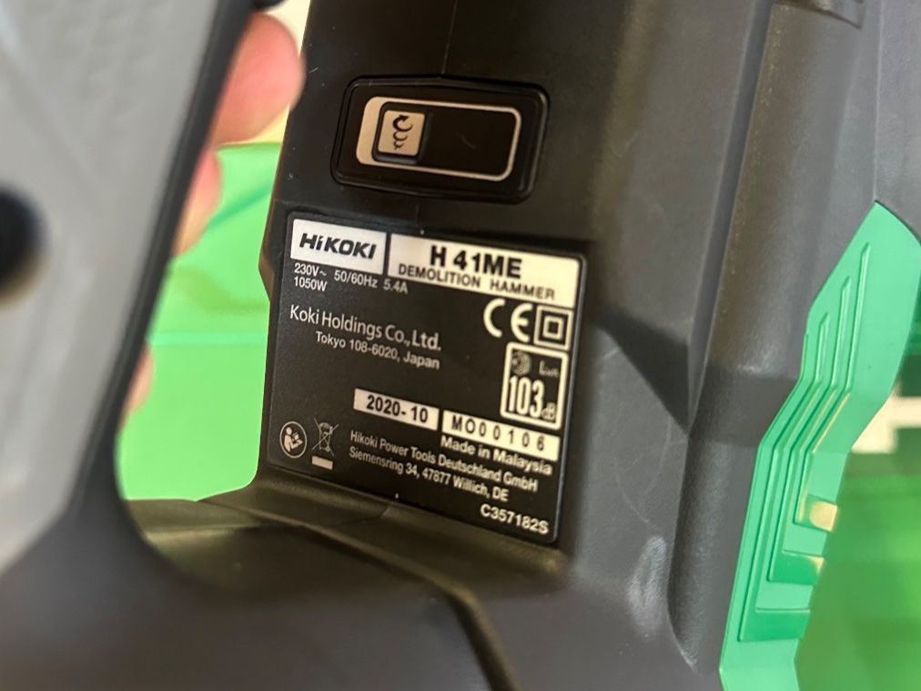 Hitachi Trapani: HIKOKI Meisselhammer "Brushless"  H41ME – Usato da Uetendorf venduto da Revotool 2