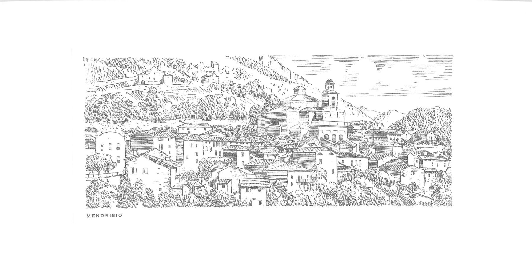 Ansichtskarten: Biglietto Mendrisio – Gebraucht aus Biasca von Blenio71