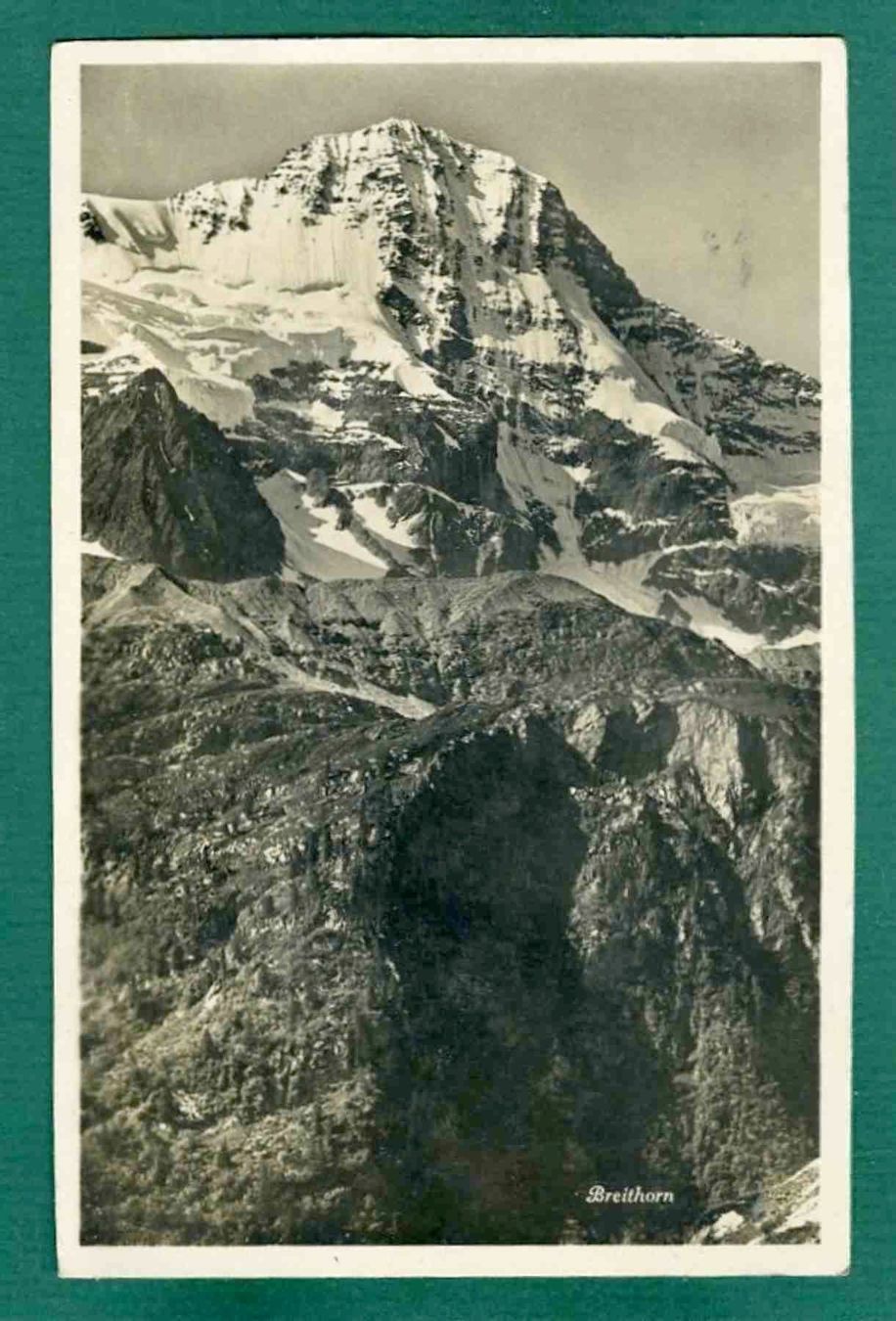 Cartoline postali: Breithorn, ungelaufen, ca. 1928 – Usato da Sargans venduto da Hausi1951