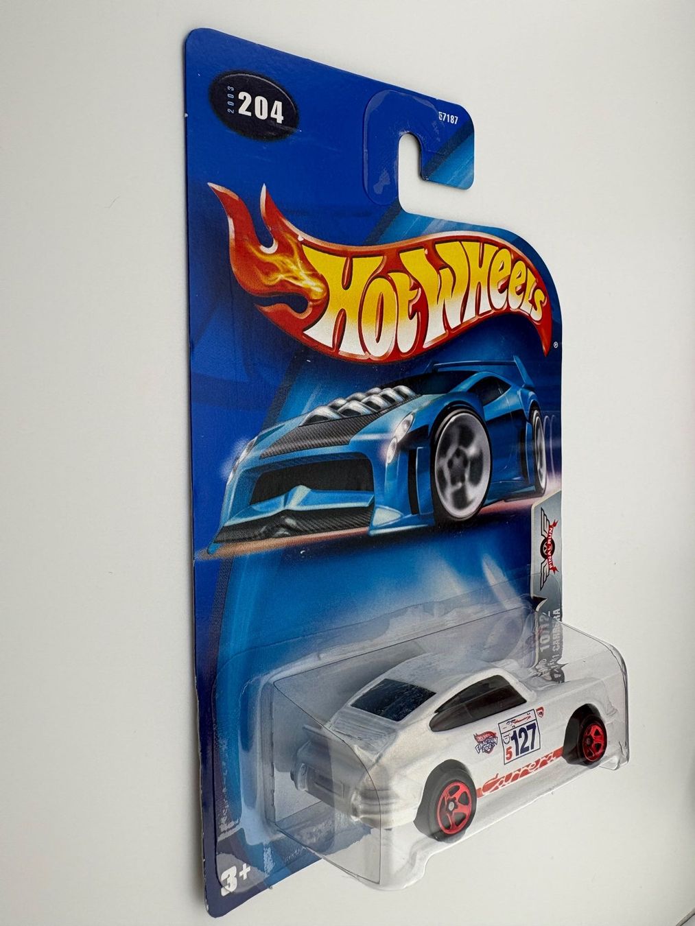 Hot Wheels Modellini d'auto: Hot Wheels Porsche 911 Carrera Final Run - 2003 - #204 – Nuovo e nell'imballaggio originale da Flawil venduto da HeisseReifen 7