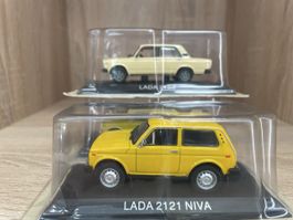 Lot 3x Lada 1/43